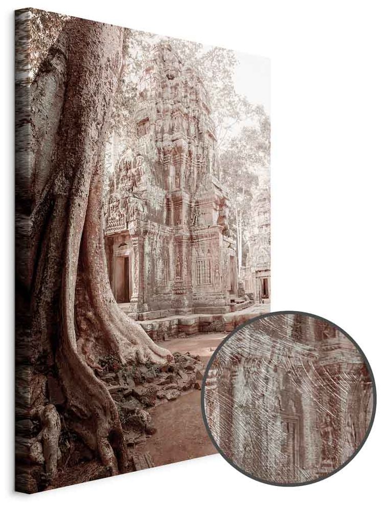 Leinwandbild - Ruins of Angkor (1 Part) Vertical