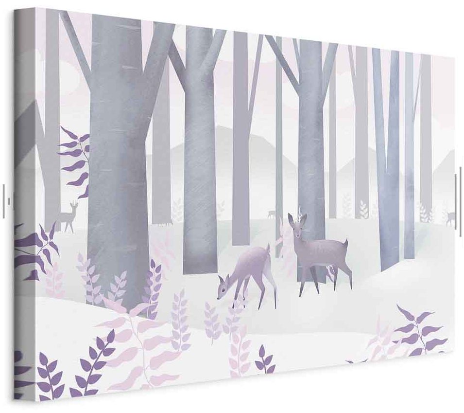 Leinwandbild - Fairy-Tale Forest (1 Part) Vertical - Second Variant