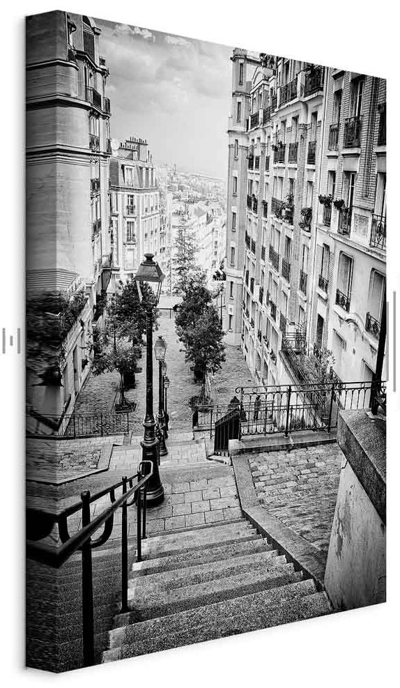 Leinwandbild - Parisian Suburb (1-częściowy) Vertical