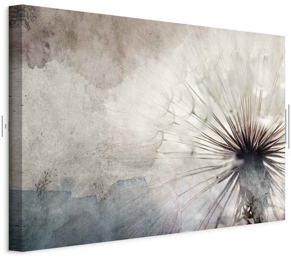 Leinwandbild - Dandelions in the Clouds (1 Part) Wide