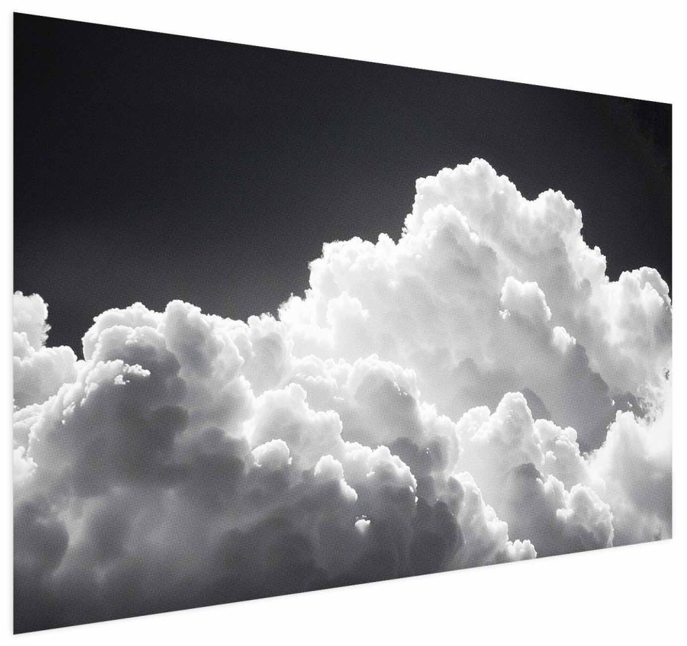 Poster - Discover the Infinite Play of Sunlight – Clouds and Shadows in the Sky