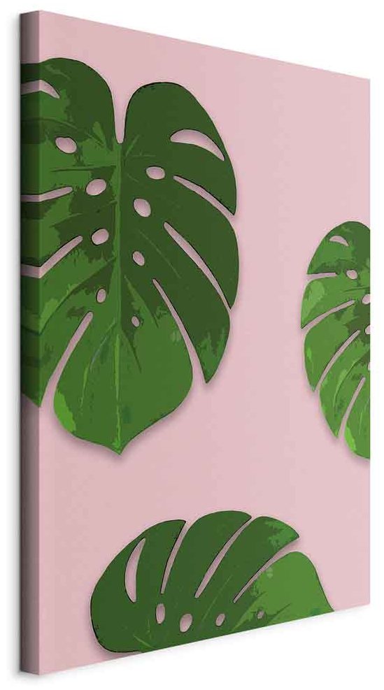 Leinwandbild - Exotic Fragment (1 Part) Vertical