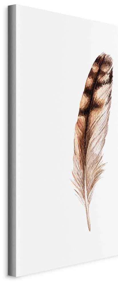Leinwandbild - Magic Feather (1 Part) Vertical