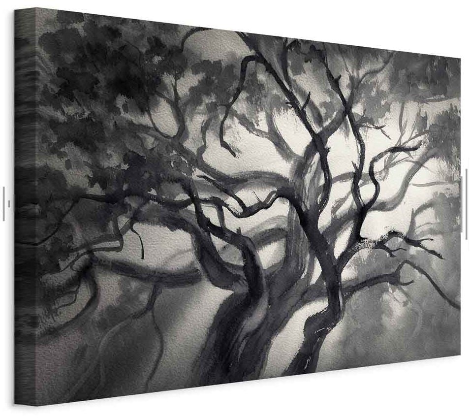 Leinwandbild - Lighted Branches (1 Part) Wide