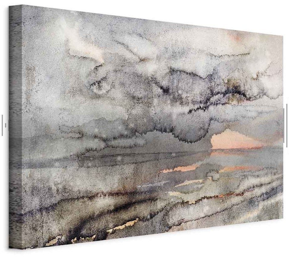 Leinwandbild - Connected Clouds (1 Part) Wide