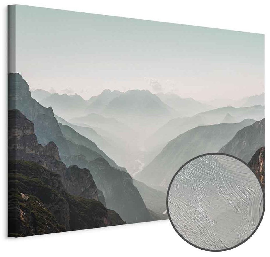 Leinwandbild - Mountain Horizon (1 Part) Wide