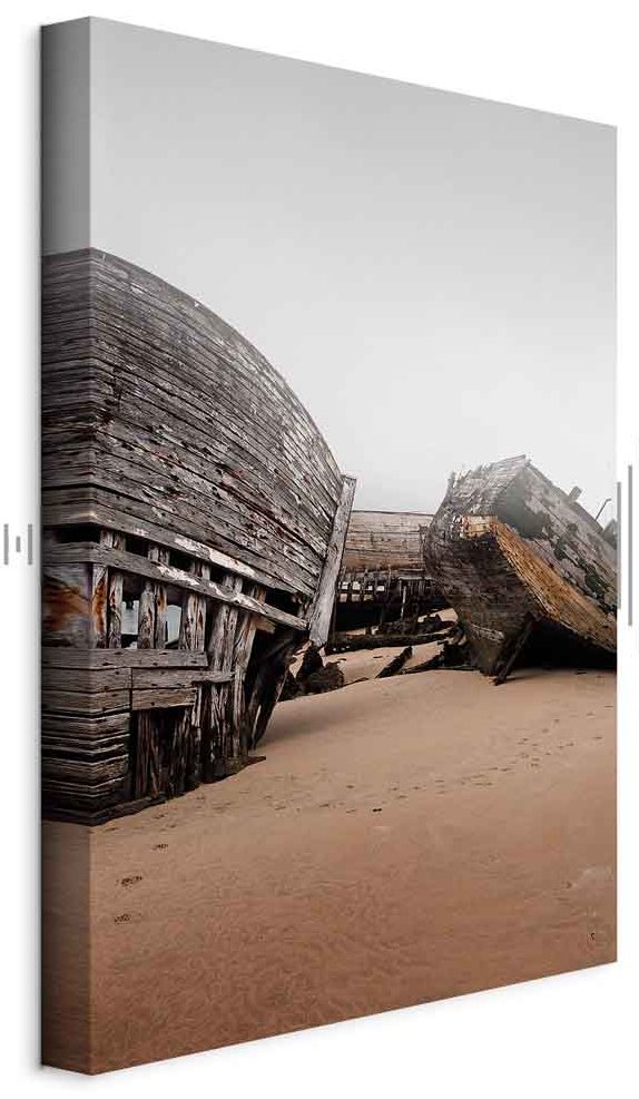 Leinwandbild - Abandoned Cutters (1 Part) Vertical