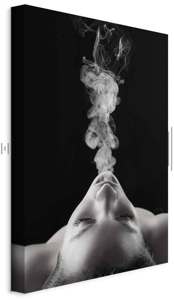 Leinwandbild - Smoke Cloud (1 Part) Vertical