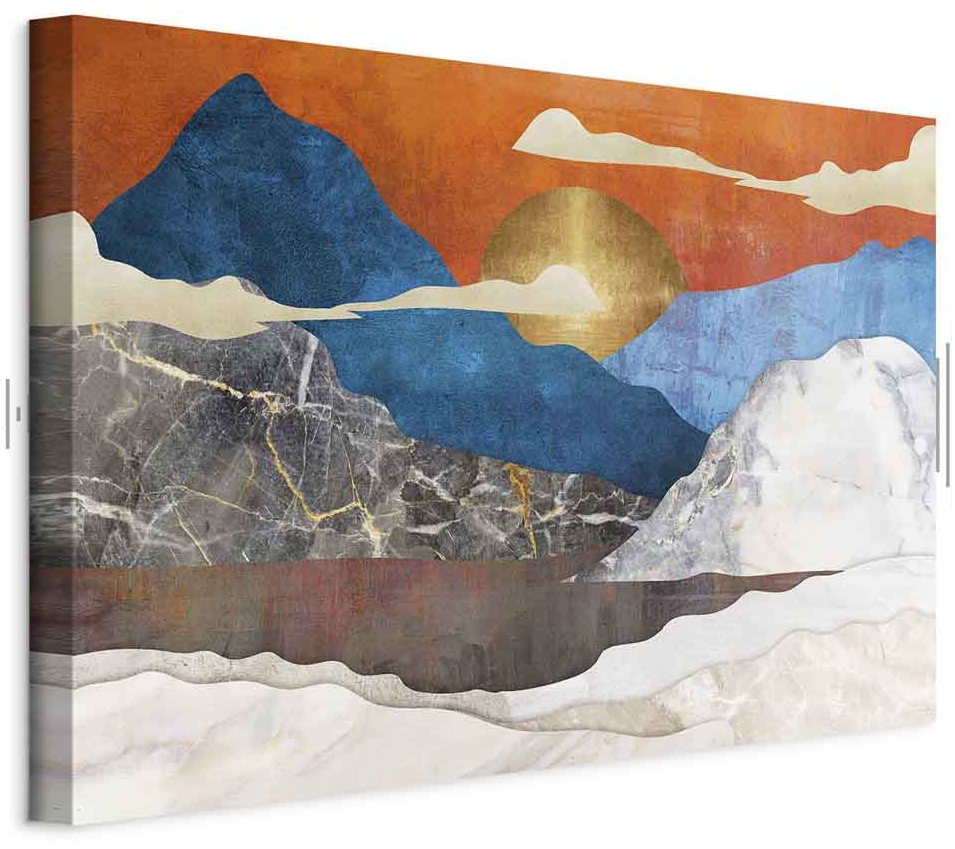 Leinwandbild - Mountain Idyll (1 Part) Wide