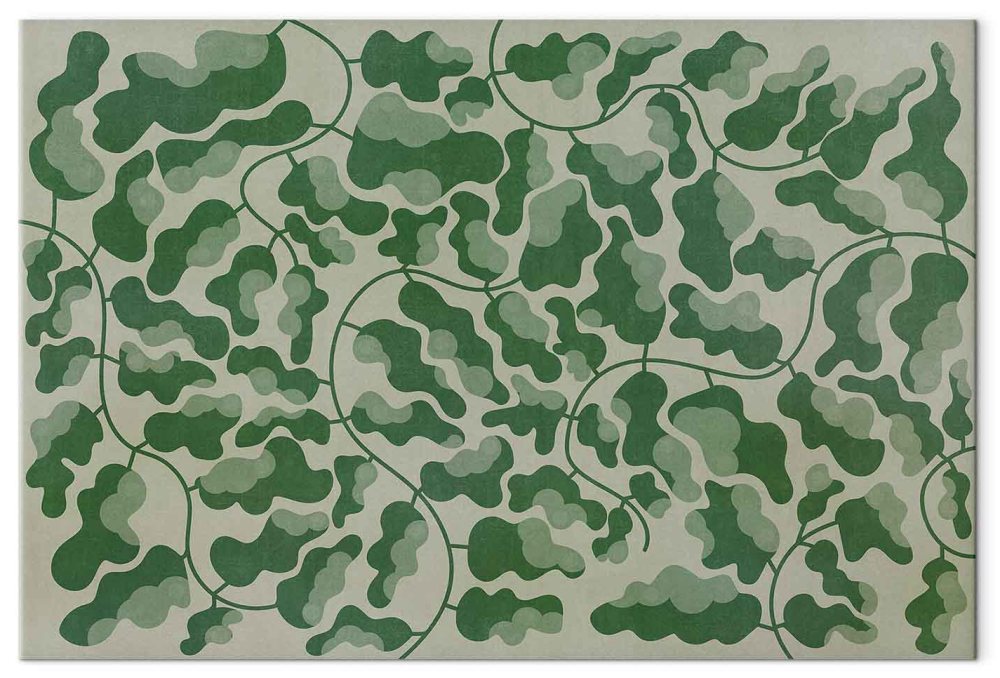 Leinwandbild - Green labyrinth