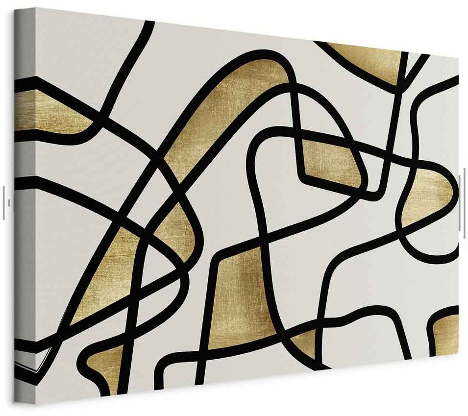Leinwandbild - Golden Spiral (1 Part) Wide