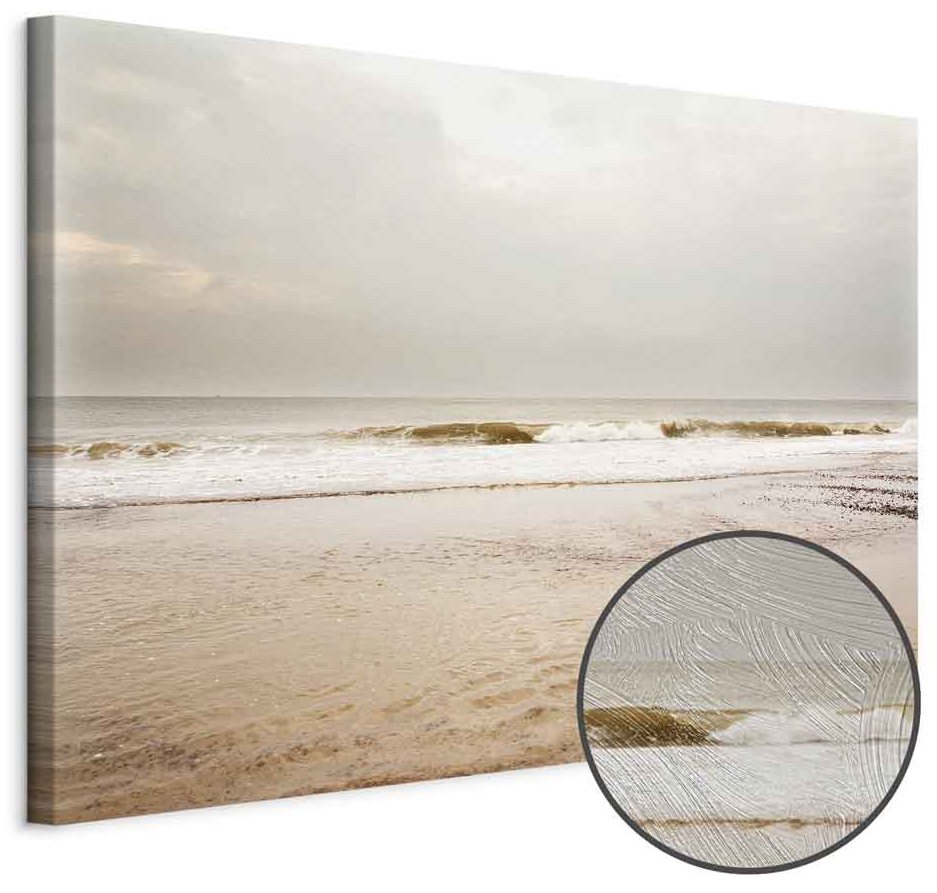 Leinwandbild - Sea After Storm (1 Part) Wide