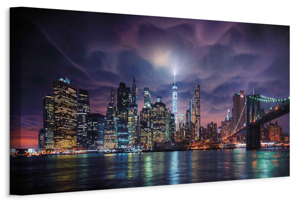 Leinwandbild - New York: Dark City