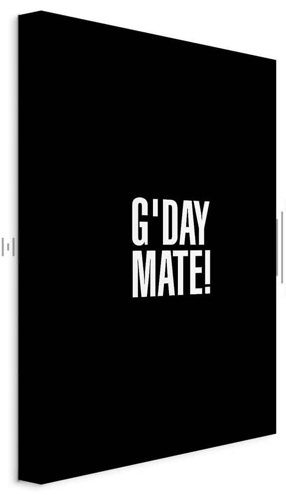 Leinwandbild - G'day Mate (1 Part) Vertical