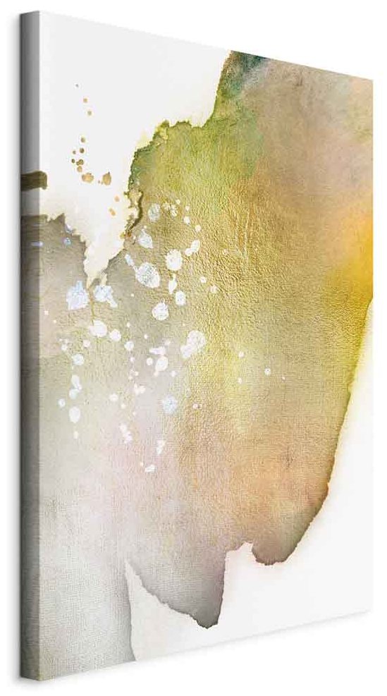 Leinwandbild - Golden Touch (1 Part) Vertical