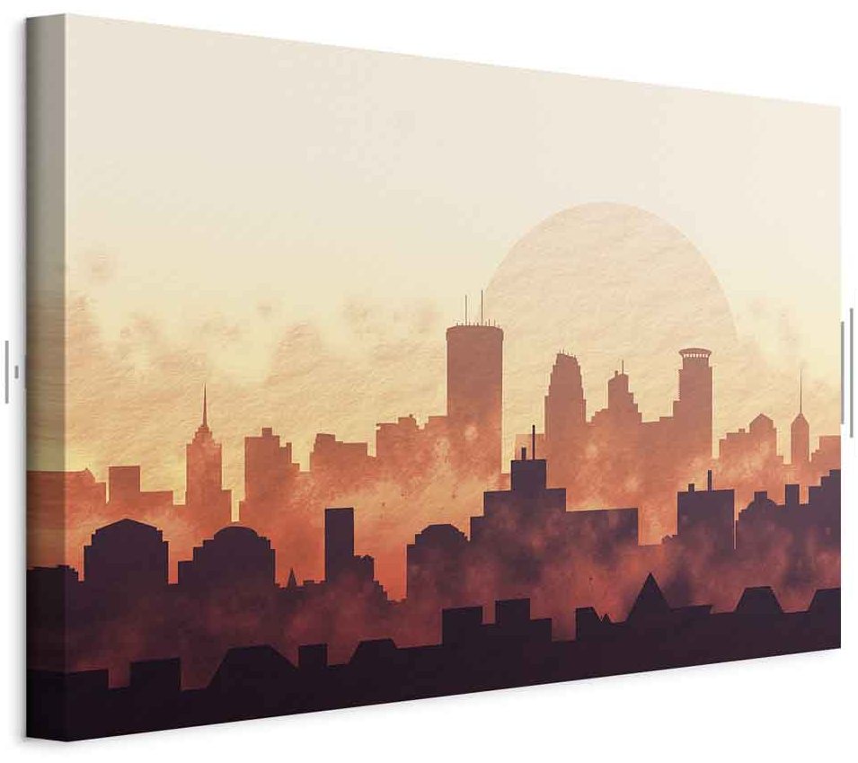 Leinwandbild - Heat of the City (1 Part) Wide