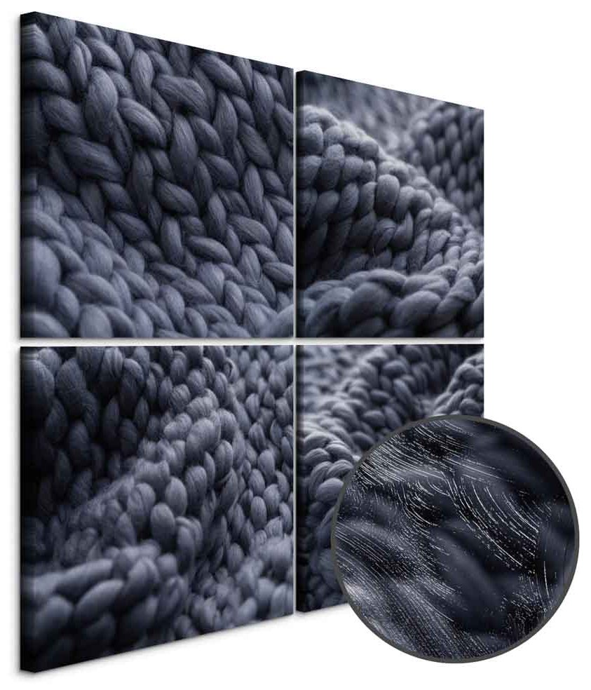 Leinwandbild - Warm Night (4 Parts)
