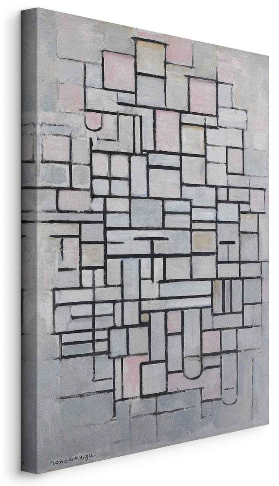Leinwandbild - Piet Mondrian – Composition No IV