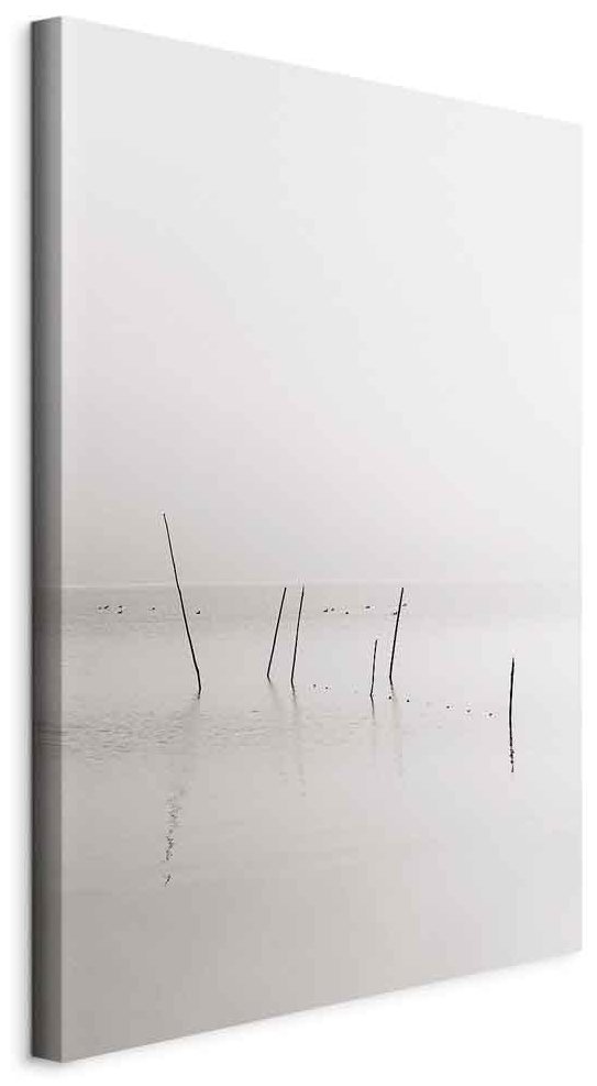 Leinwandbild - Misty Trail (1 Part) Vertical