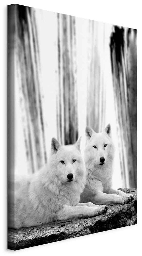 Leinwandbild - Forest Love (1 Part) Vertical
