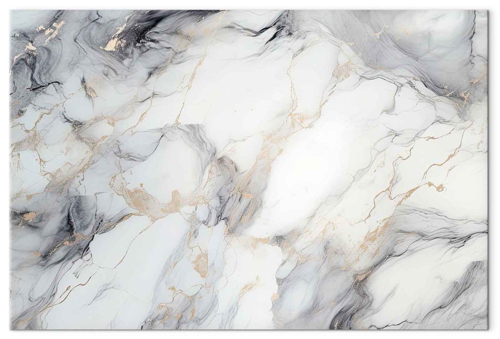 Leinwandbild - Elegant marble – stone structures in neutral colours