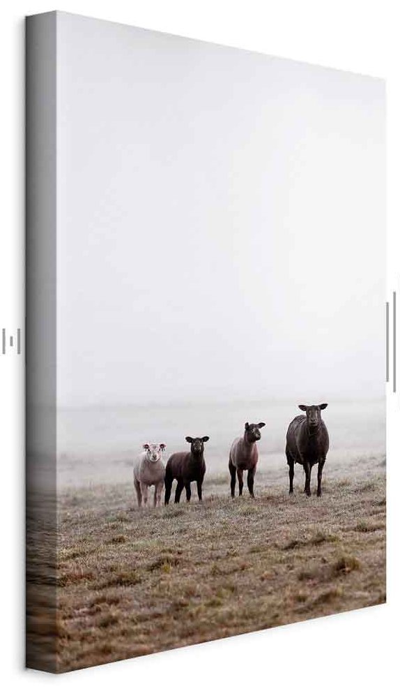 Leinwandbild - Friends in the Morning (1 Part) Vertical