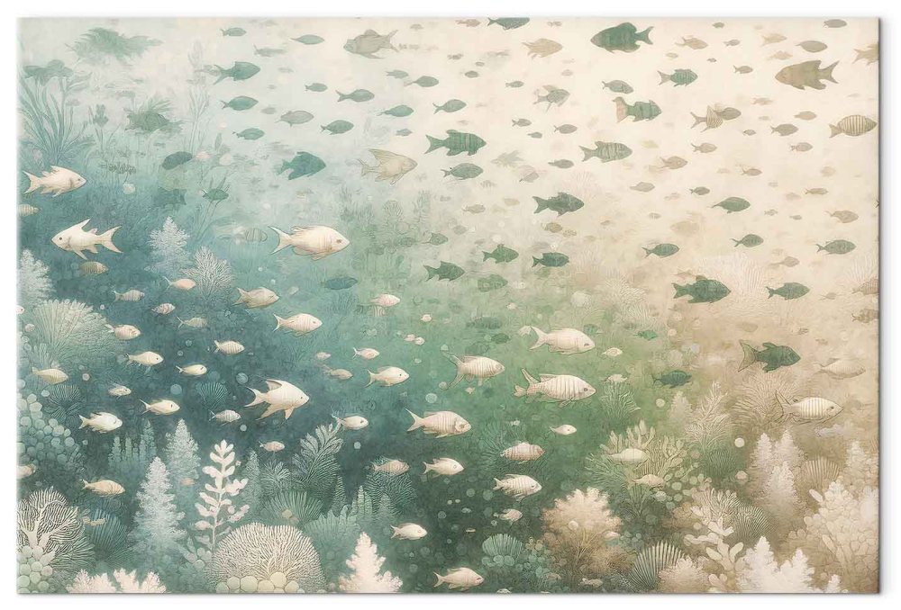 Leinwandbild - The marine world