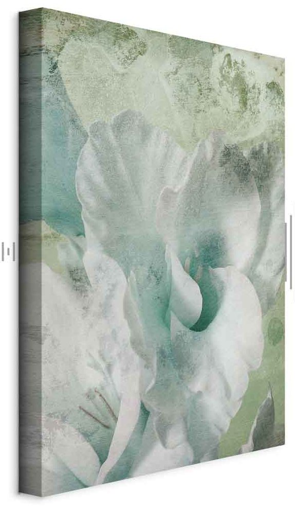 Leinwandbild - Mint Fog (1 Part) Vertical