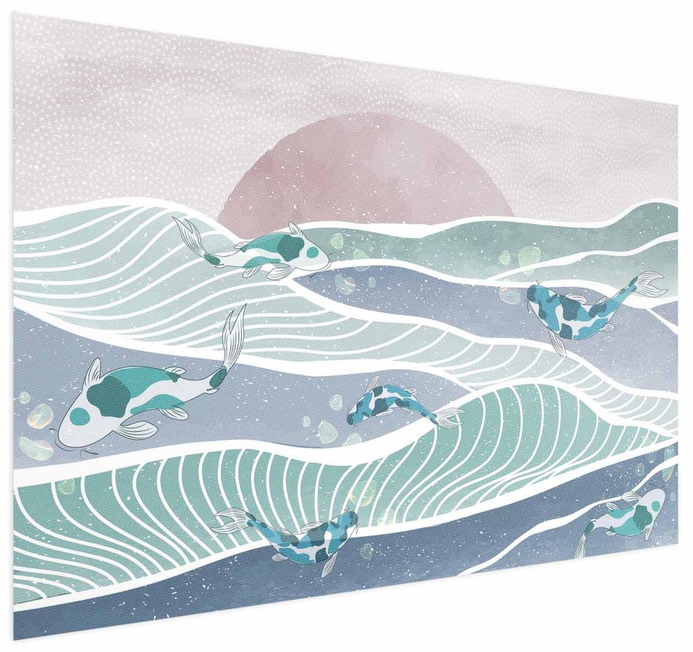 Poster - Fish on the Waves