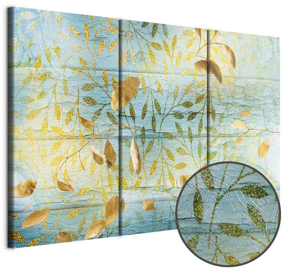 Leinwandbild - Golden Harvest (3 Parts)