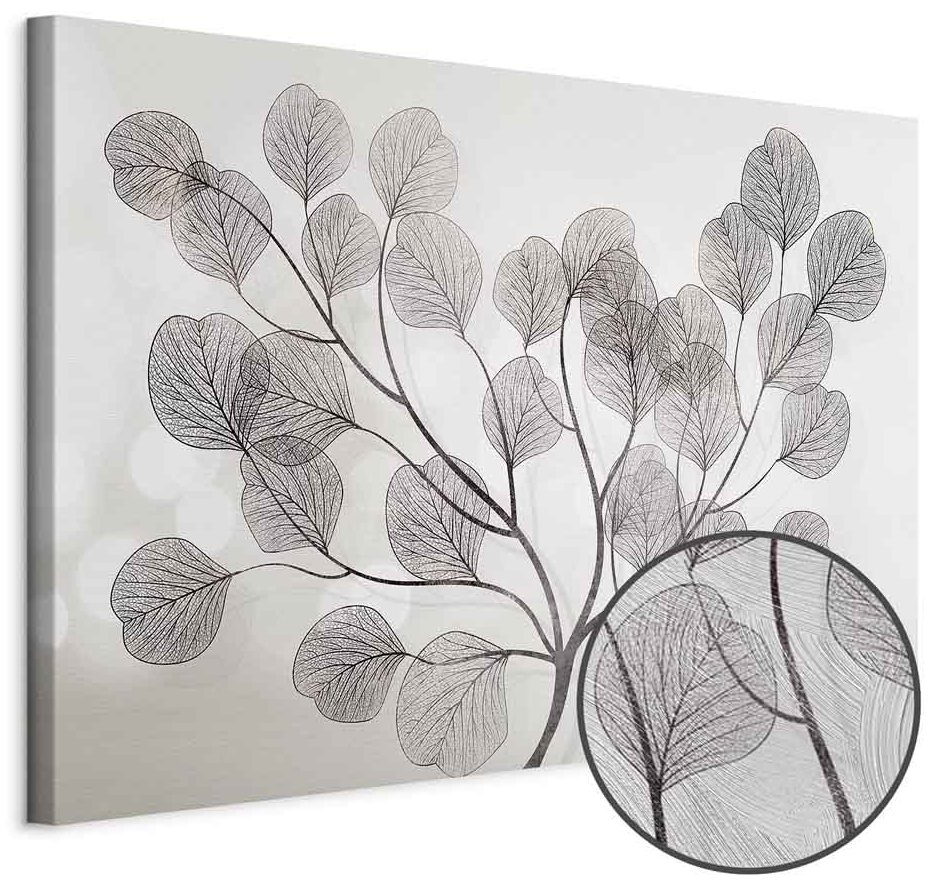 Leinwandbild - Leaves in the Wind (1 Part) Wide