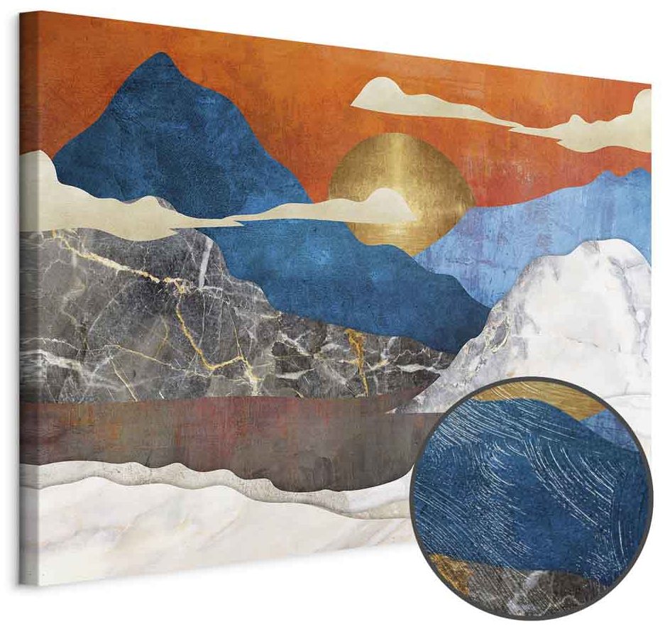 Leinwandbild - Mountain Idyll (1 Part) Wide