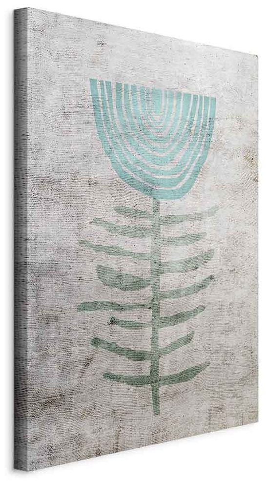 Leinwandbild - Blue Lily (1 Part) Vertical