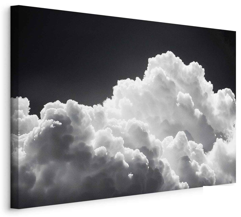 Leinwandbild - Discover the Endless Play of Sunlight – Clouds and Shadows in the Sky