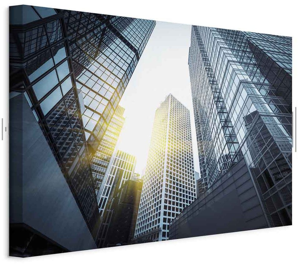 Leinwandbild - In a Big City (1 Part) Wide - Third Variant