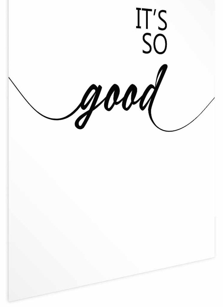 Poster - It's So Good