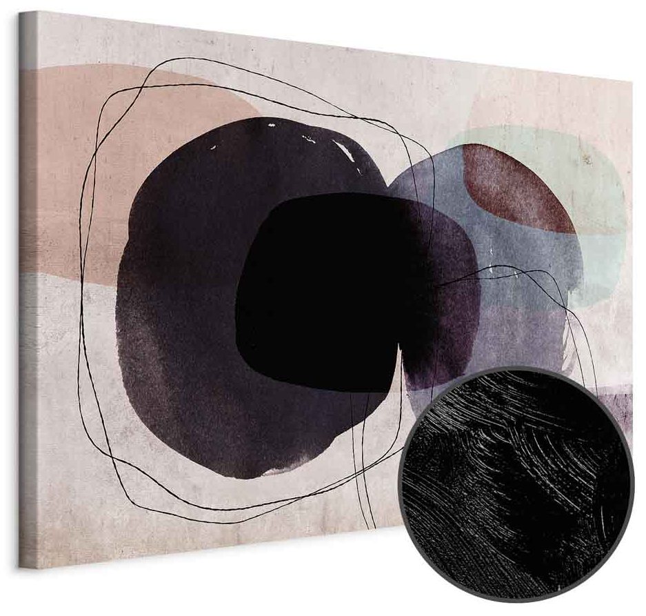 Leinwandbild - Free Accumulation (1 Part) Wide