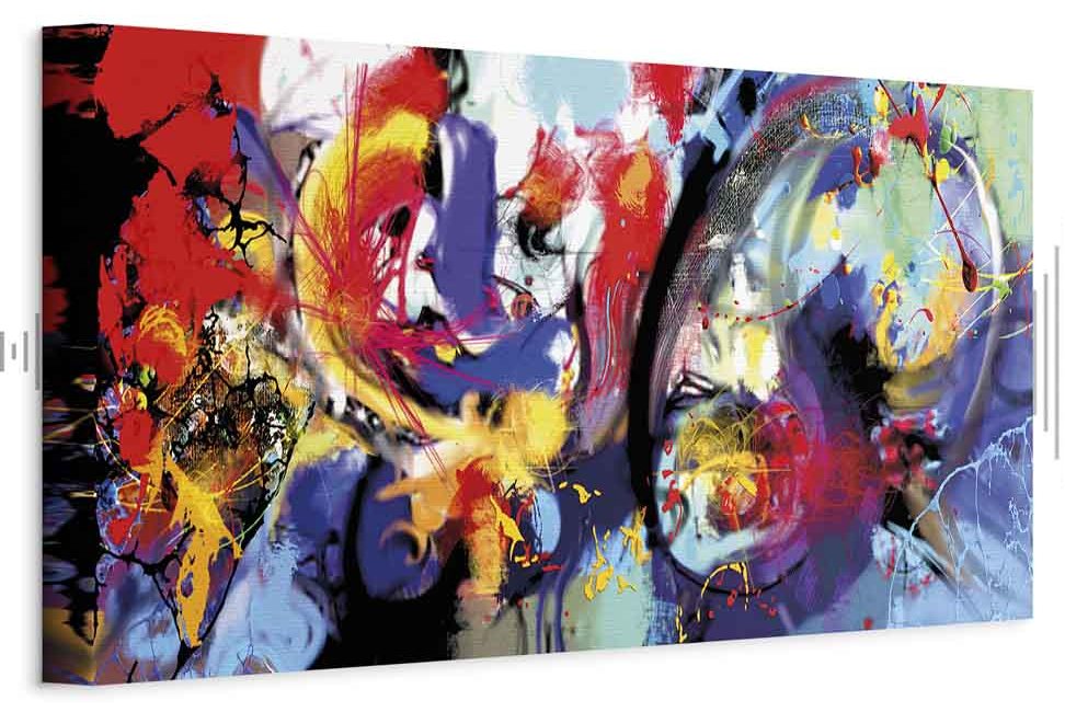 Leinwandbild - Colourful Immersion