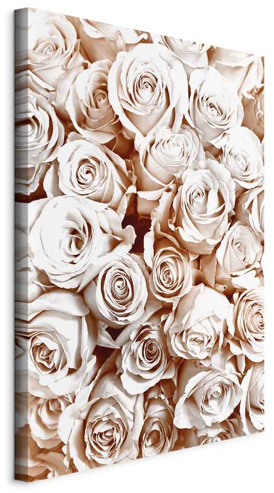 Leinwandbild - Rose Garden (1 Part) Vertical