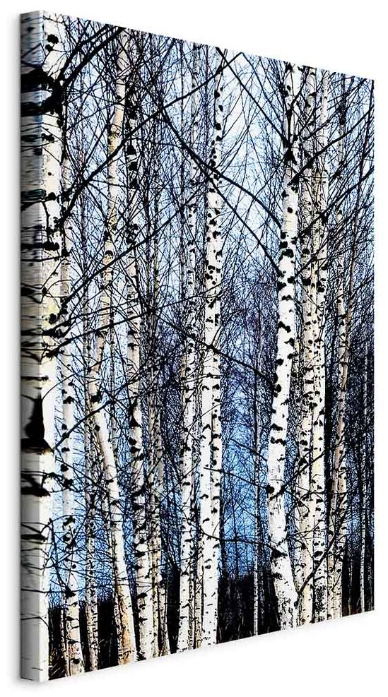 Leinwandbild - Frosty January (1 Part) Vertical