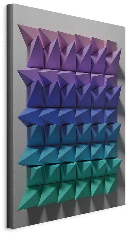 Leinwandbild - Uniform Motion (1 Part) Vertical