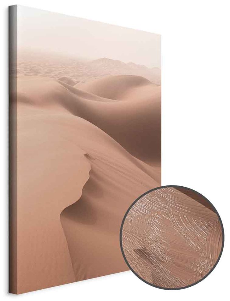 Leinwandbild - Sandy Space (1 Part) Vertical