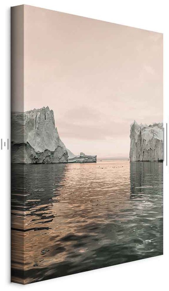 Leinwandbild - Ice Statues (1 Part) Vertical