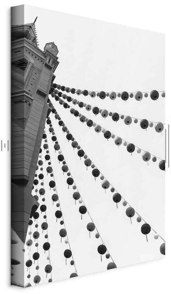 Leinwandbild - Joyful Festival (1 Part) Vertical
