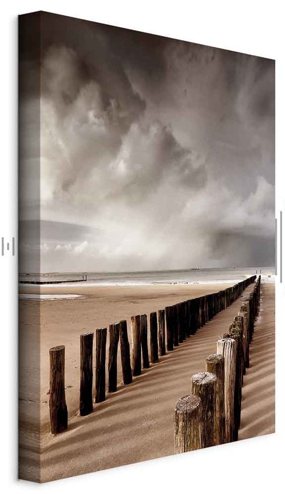 Leinwandbild - Prospect of Hope (1 Part) Vertical