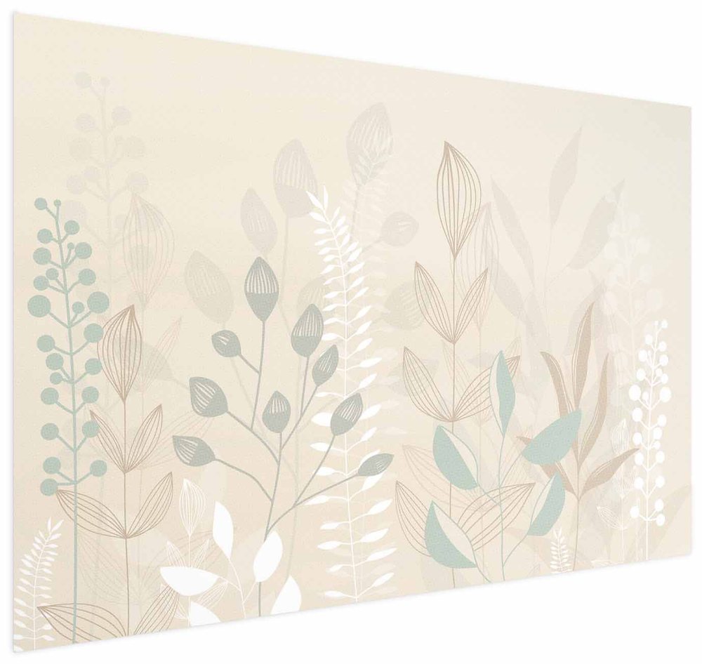 Poster - Pastel-Beige Meadow