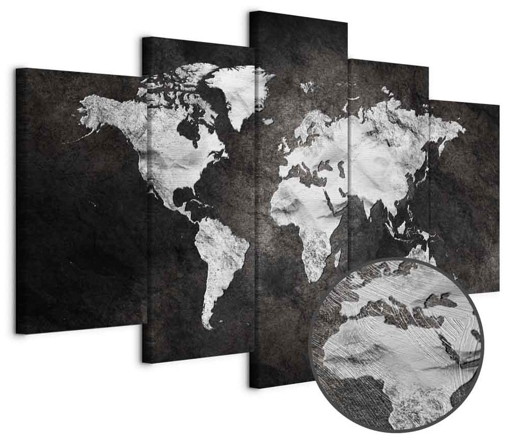 Leinwandbild - Dark World (5 Parts) Wide