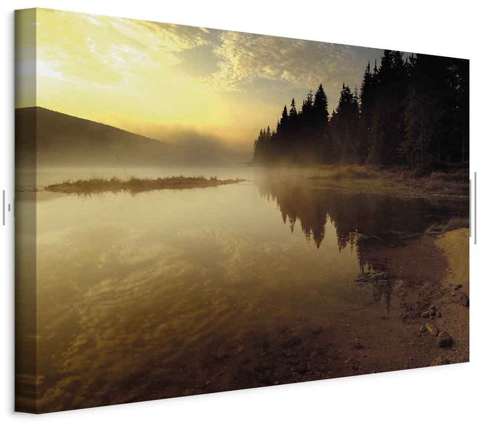 Leinwandbild - Autumn Evening (1 Part) Wide