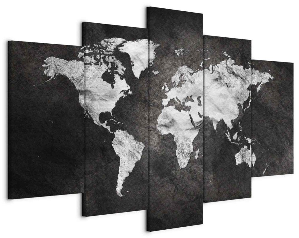 Leinwandbild - Dark World (5 Parts) Wide