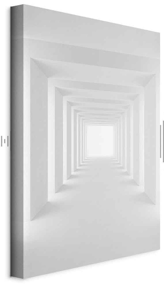 Leinwandbild - Shadow Tunnel (1 Part) Vertical